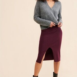 Free People Skyline Midi Skirt